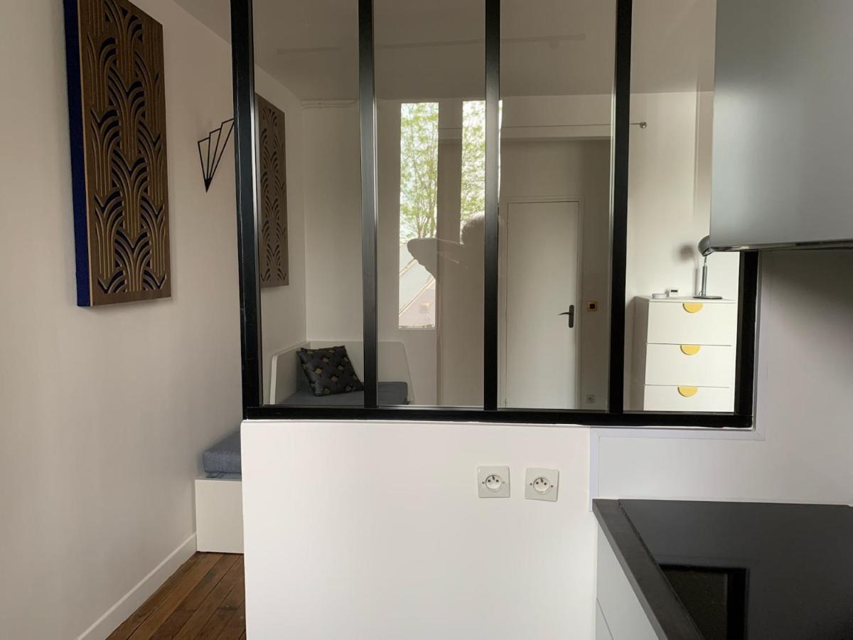 Studio Perfect For 2 Adults And 1 Kid, And Up To 2 Kids - Jourdain 20E, 25Mn To Louvre Via Line M11 باريس المظهر الخارجي الصورة